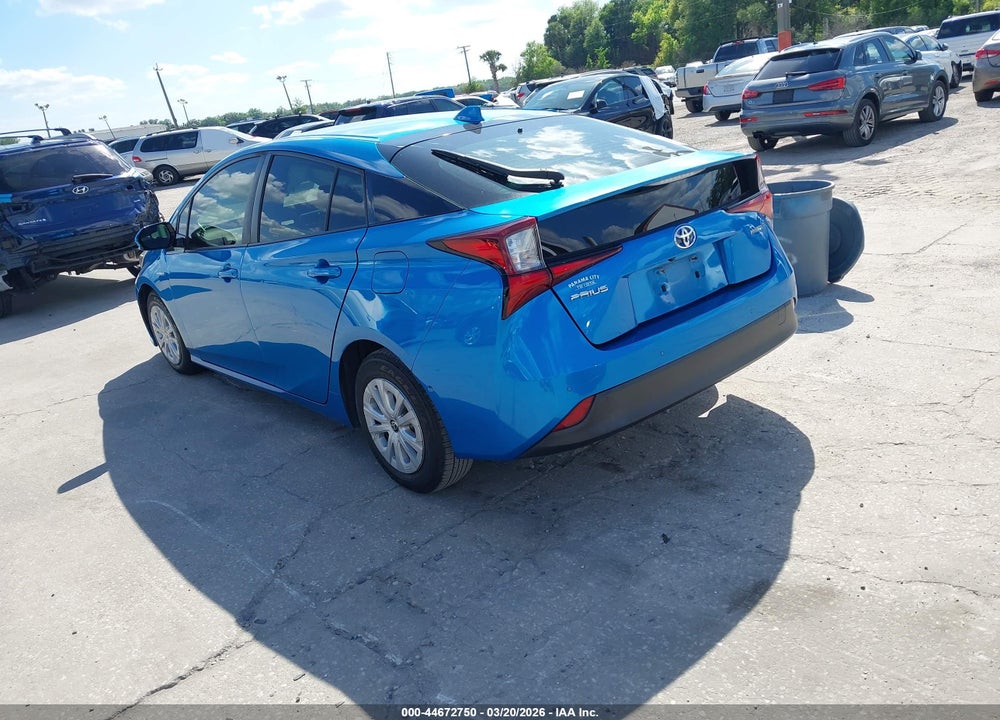 2020 TOYOTA PRIUS LE VIN: JTDKARFU2L3114833