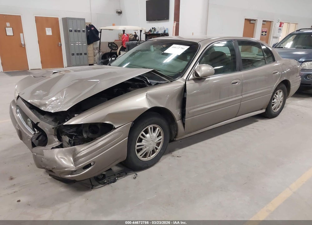2002 BUICK LESABRE CUSTOM VIN: 1G4HP54K72U119050