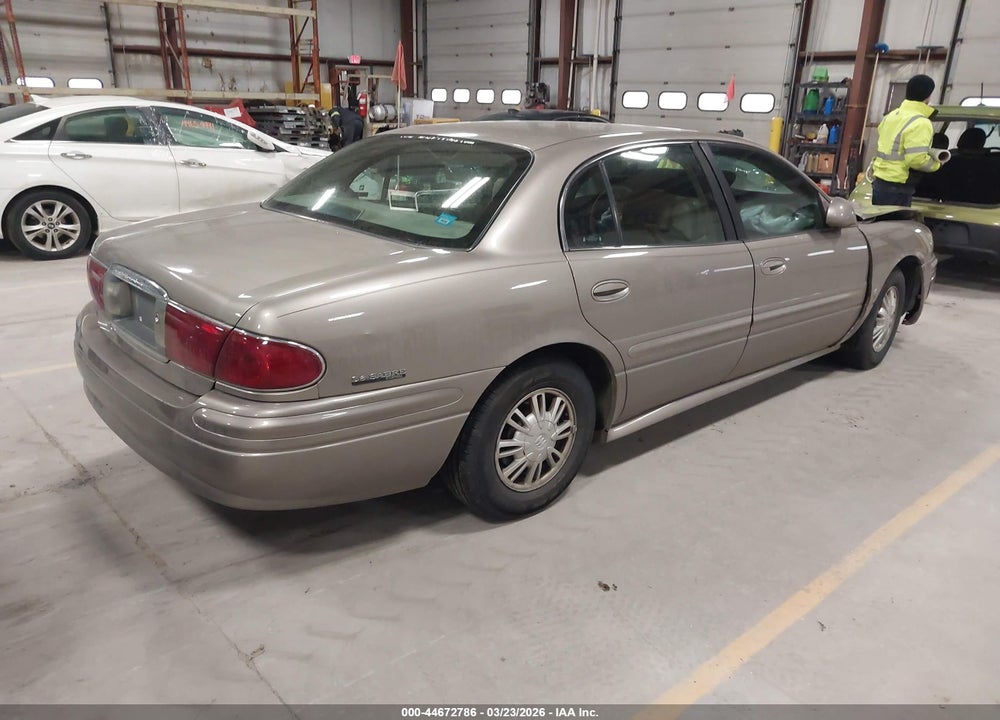 2002 BUICK LESABRE CUSTOM VIN: 1G4HP54K72U119050