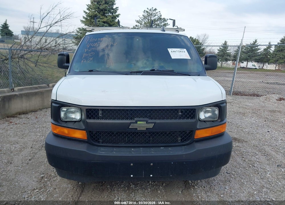 2017 CHEVROLET EXPRESS 2500 WORK VAN VIN: 1GCWGAFF3H1280588