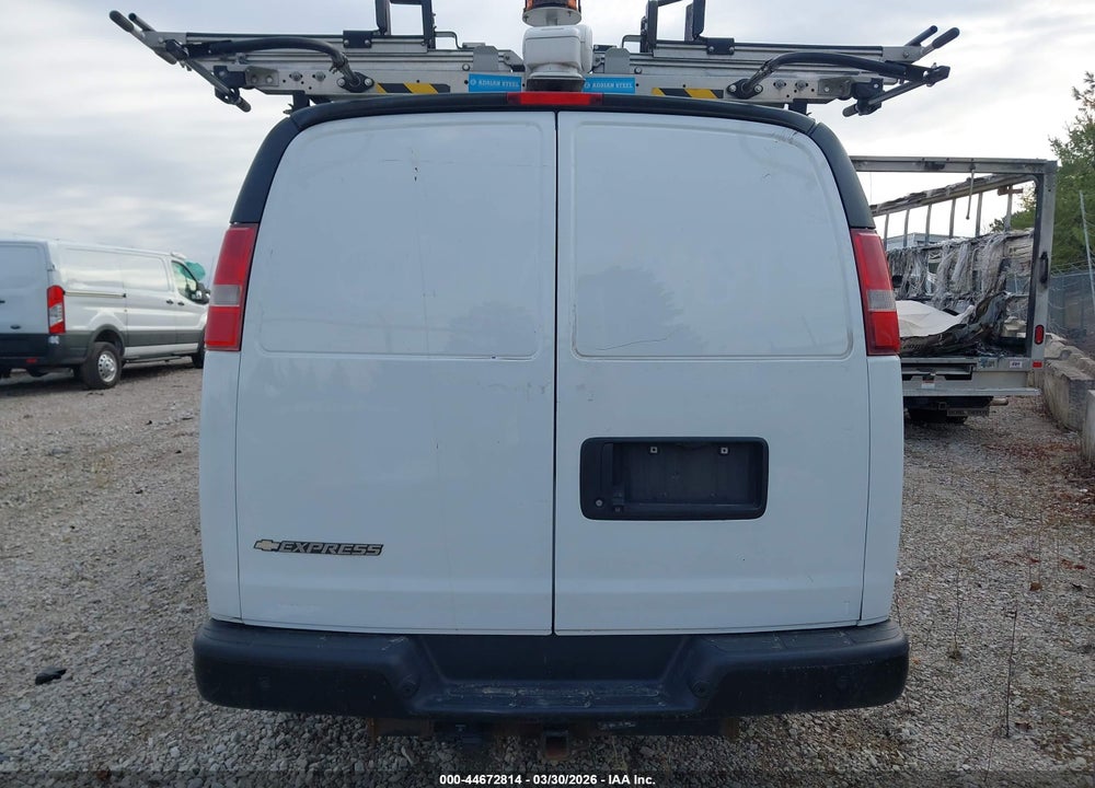 2017 CHEVROLET EXPRESS 2500 WORK VAN VIN: 1GCWGAFF3H1280588