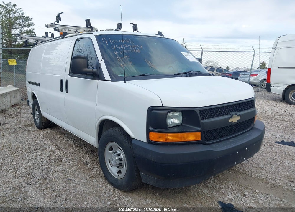 2017 CHEVROLET EXPRESS 2500 WORK VAN VIN: 1GCWGAFF3H1280588