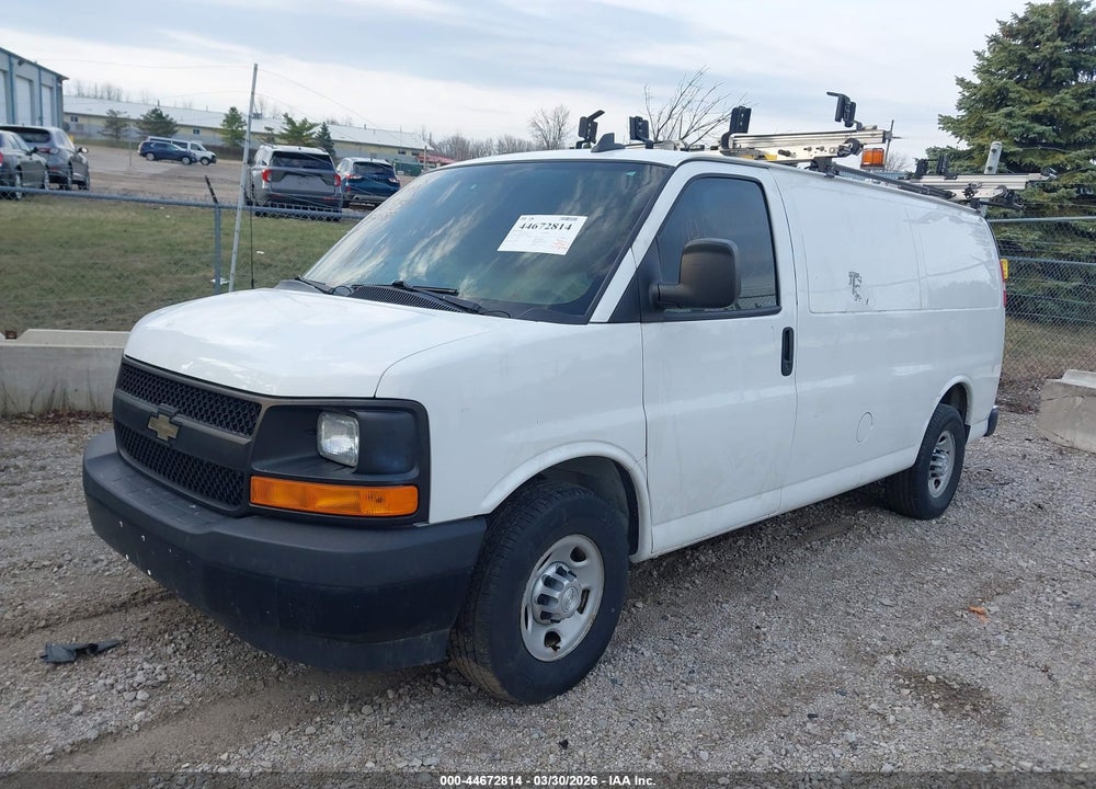 2017 CHEVROLET EXPRESS 2500 WORK VAN VIN: 1GCWGAFF3H1280588