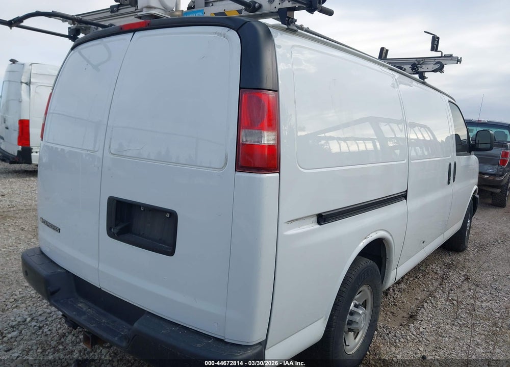 2017 CHEVROLET EXPRESS 2500 WORK VAN VIN: 1GCWGAFF3H1280588