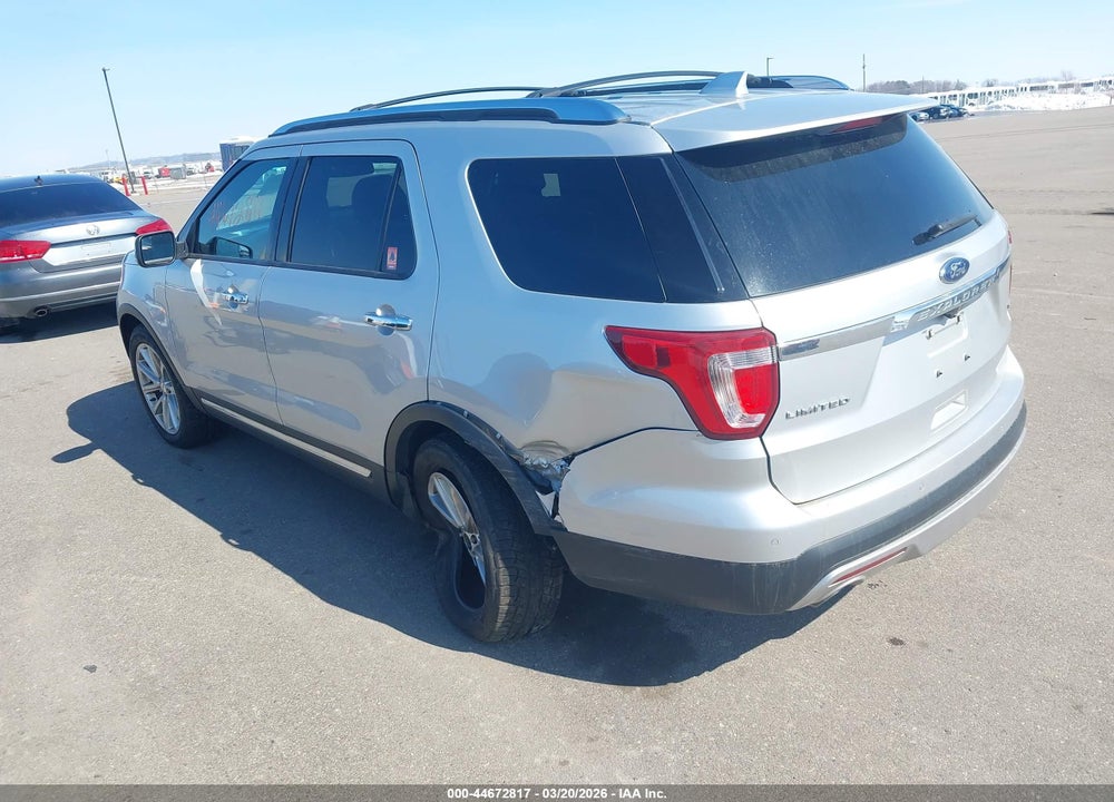 2016 FORD EXPLORER LIMITED VIN: 1FM5K8F88GGD14925
