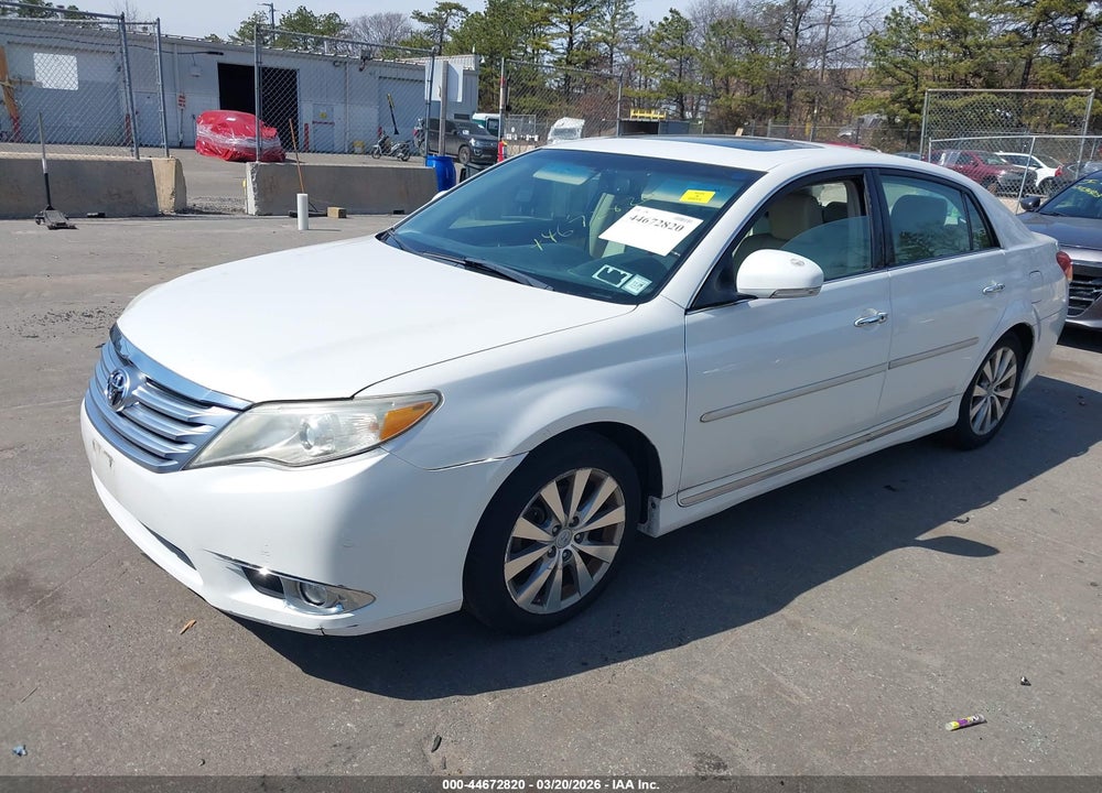 2011 TOYOTA AVALON LIMITED VIN: 4T1BK3DB1BU394776
