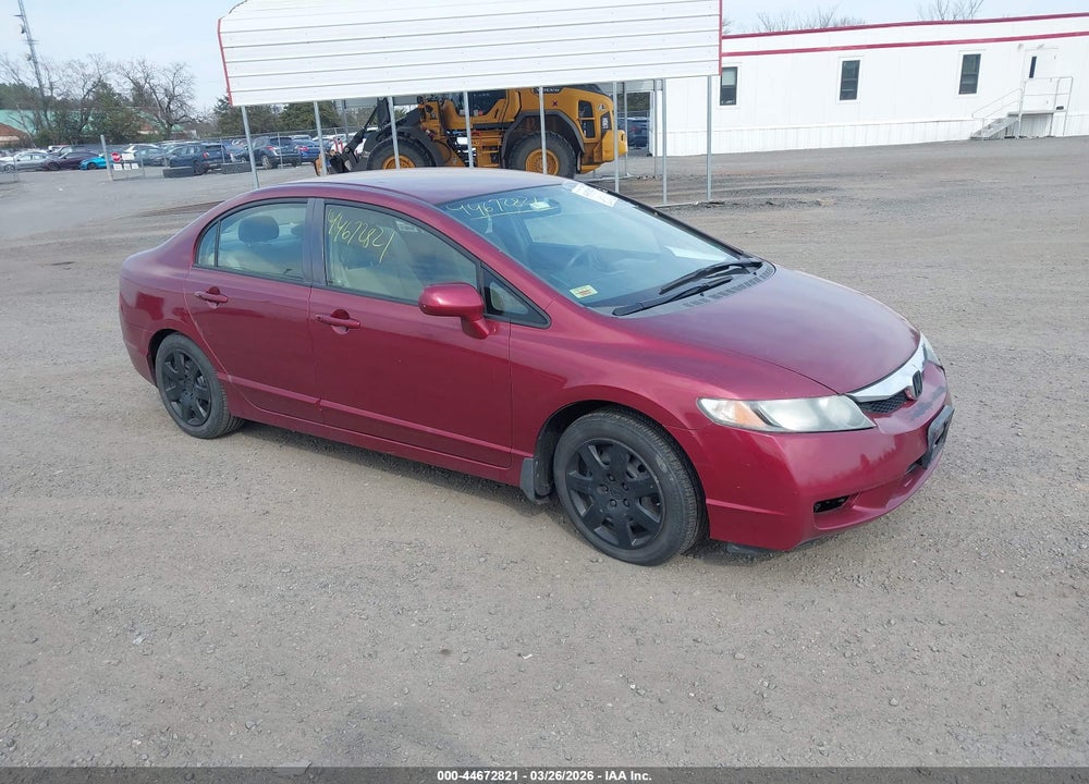 2009 HONDA CIVIC LX VIN: 2HGFA16529H541609