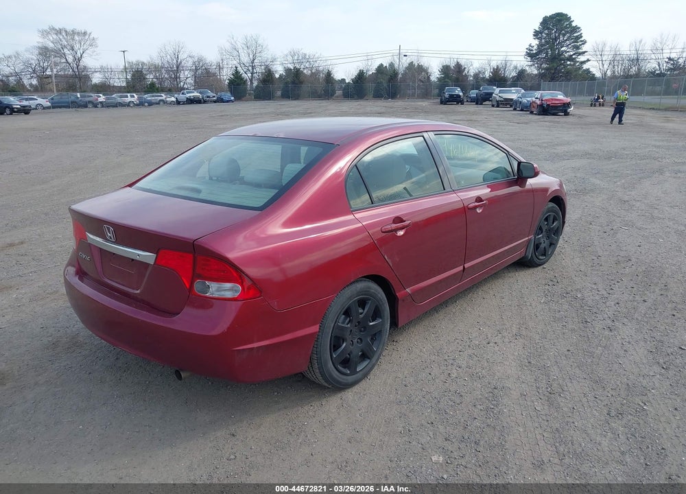 2009 HONDA CIVIC LX VIN: 2HGFA16529H541609