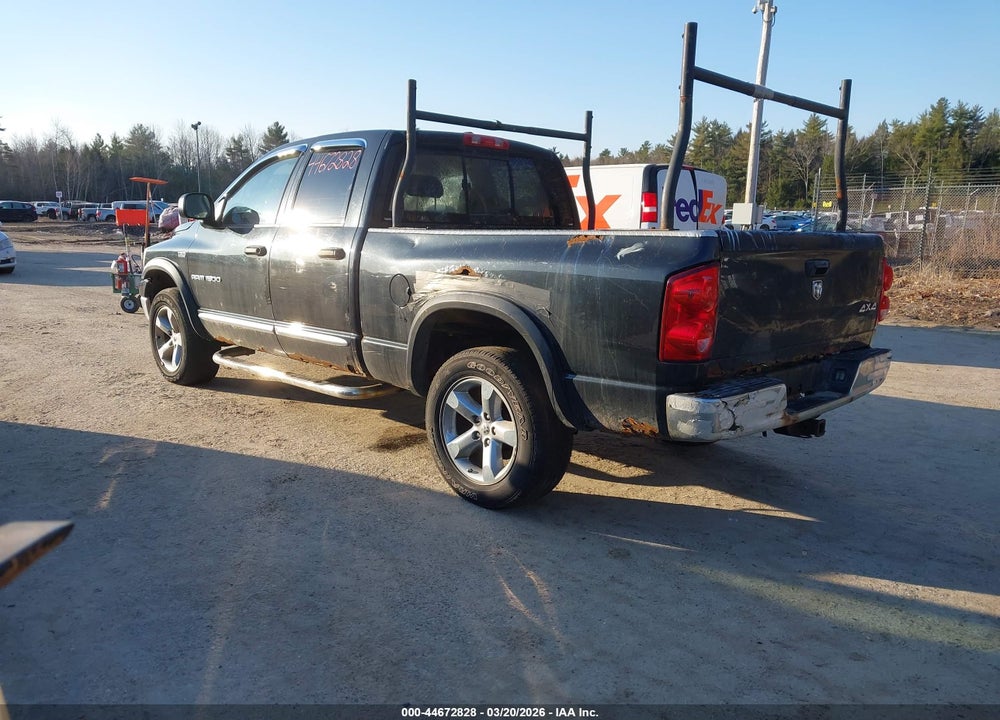 2007 DODGE RAM 1500 SLT/TRX4 OFF ROAD/SPORT VIN: 1D7HU18247J601537