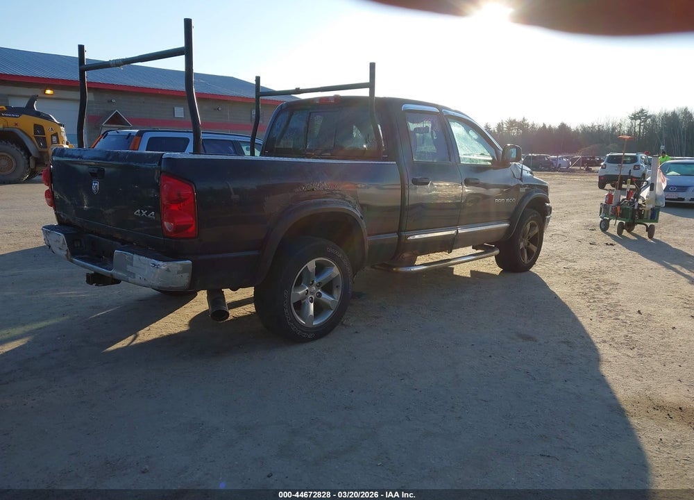 2007 DODGE RAM 1500 SLT/TRX4 OFF ROAD/SPORT VIN: 1D7HU18247J601537