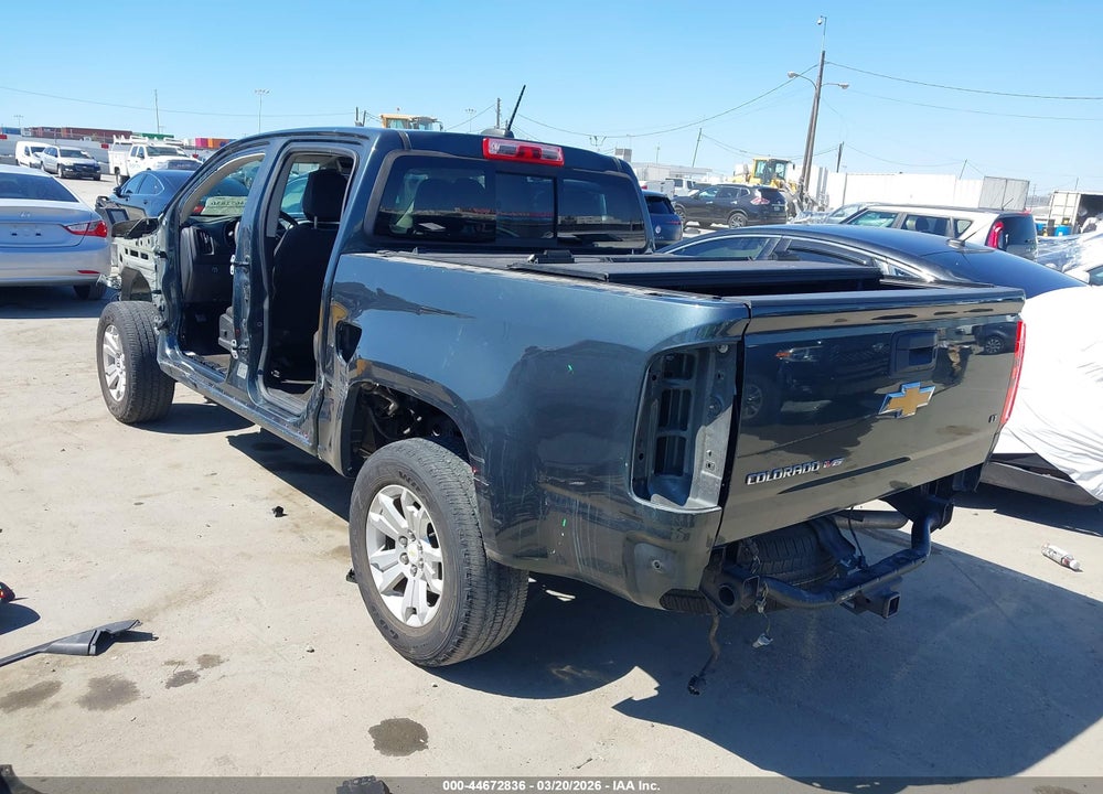 2017 CHEVROLET COLORADO LT VIN: 1GCGSCEN6H1228119