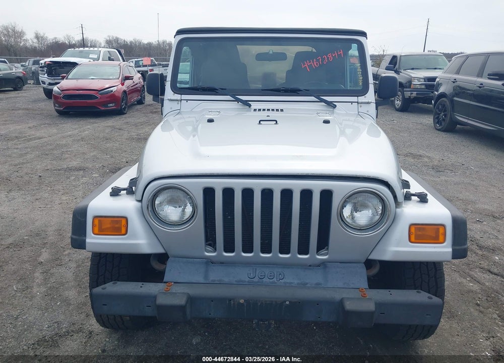 2006 JEEP WRANGLER X VIN: 1J4FA39S56P750405