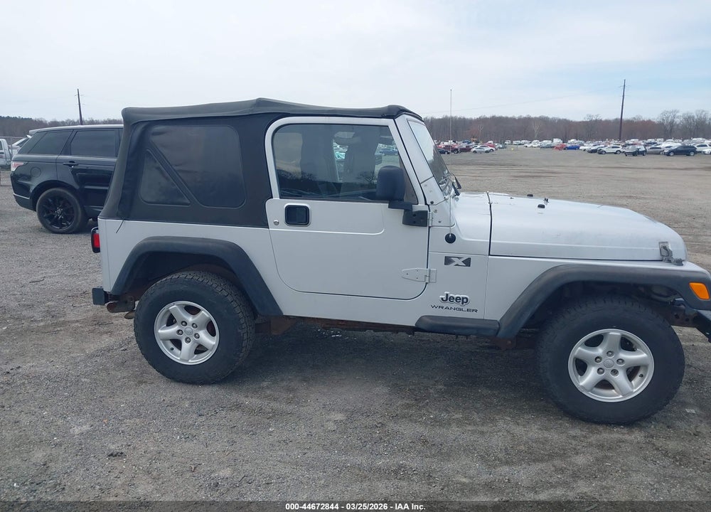 2006 JEEP WRANGLER X VIN: 1J4FA39S56P750405
