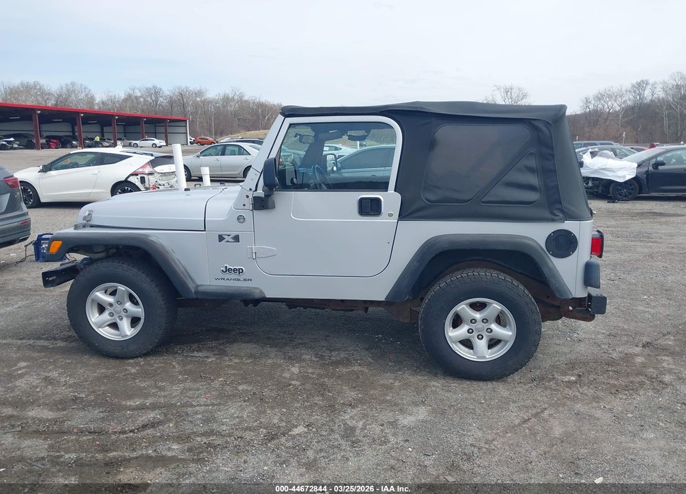 2006 JEEP WRANGLER X VIN: 1J4FA39S56P750405