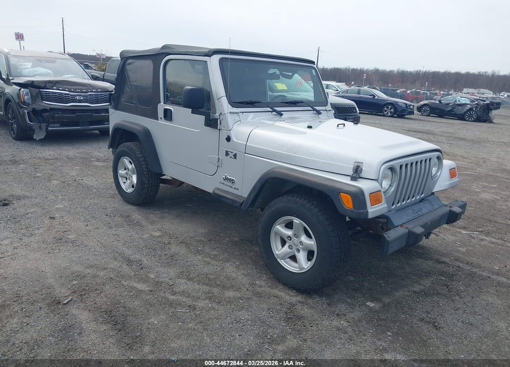 2006 JEEP WRANGLER X VIN: 1J4FA39S56P750405