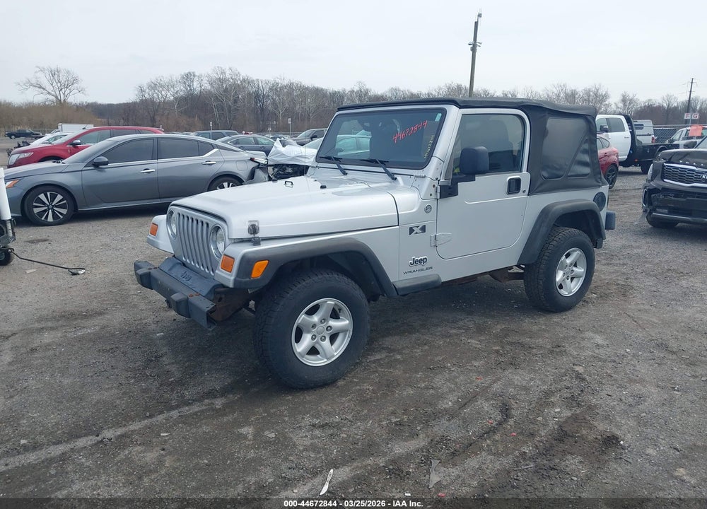 2006 JEEP WRANGLER X VIN: 1J4FA39S56P750405