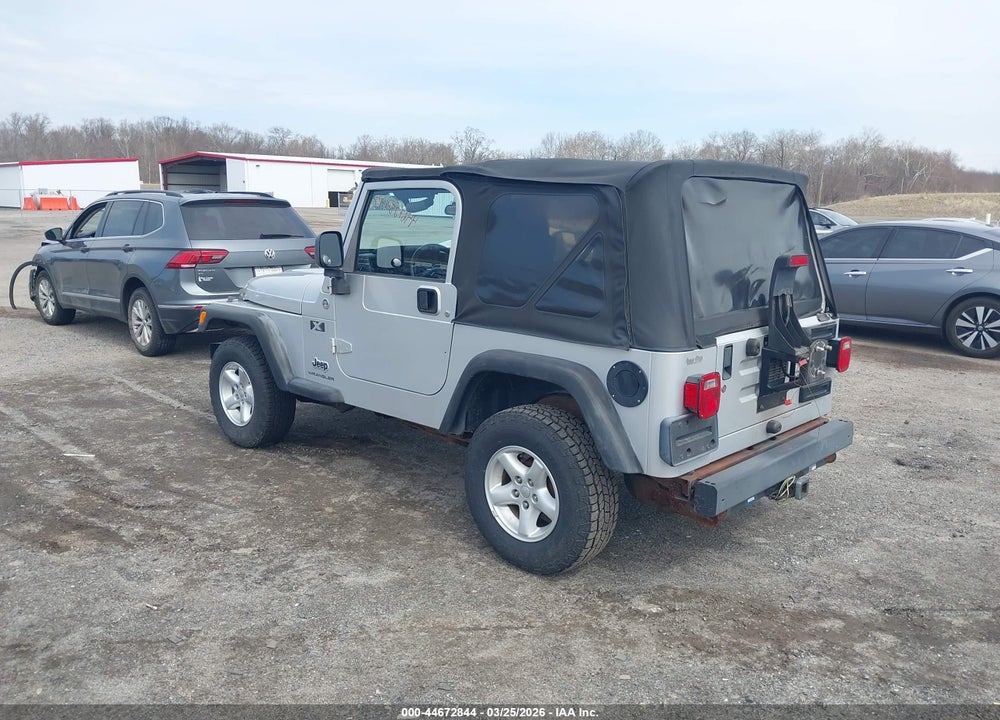 2006 JEEP WRANGLER X VIN: 1J4FA39S56P750405