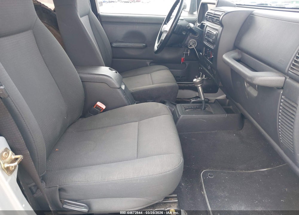 2006 JEEP WRANGLER X VIN: 1J4FA39S56P750405