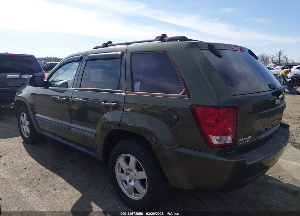 2008 JEEP GRAND CHEROKEE LAREDO VIN: 1J8GR48K78C120690