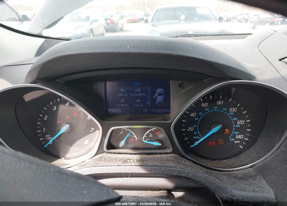2014 FORD ESCAPE S VIN: 1FMCU0F78EUC89520
