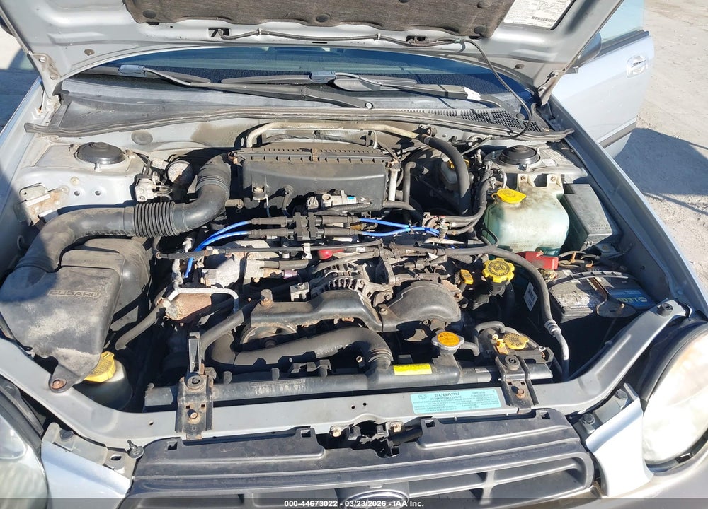 2003 SUBARU IMPREZA OUTBACK SPORT VIN: JF1GG68503G806161