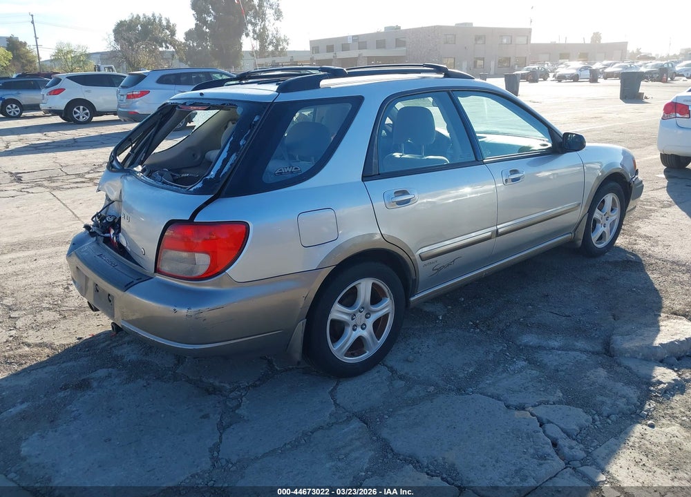 2003 SUBARU IMPREZA OUTBACK SPORT VIN: JF1GG68503G806161