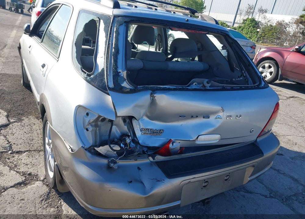 2003 SUBARU IMPREZA OUTBACK SPORT VIN: JF1GG68503G806161