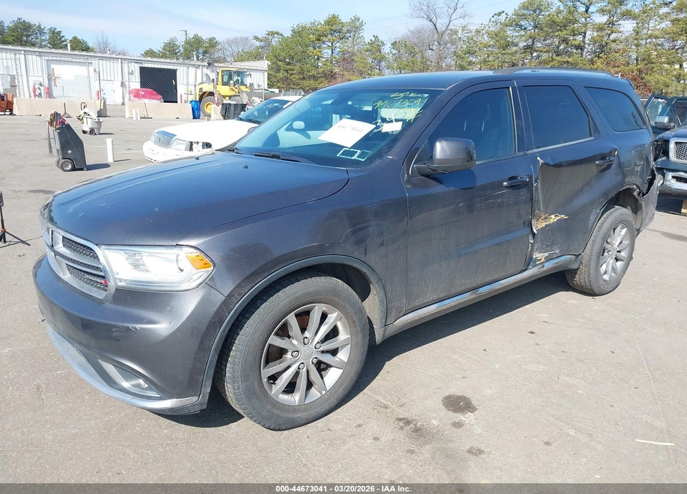2017 DODGE DURANGO SXT AWD VIN: 1C4RDJAG0HC961138