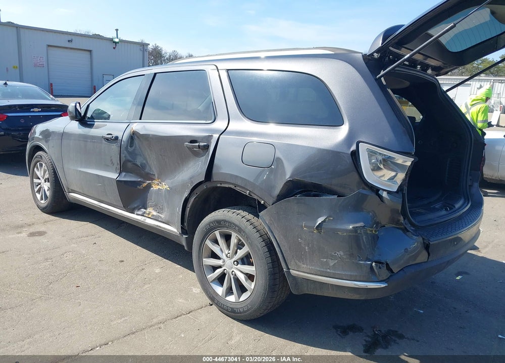 2017 DODGE DURANGO SXT AWD VIN: 1C4RDJAG0HC961138