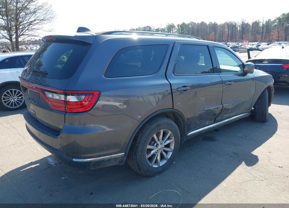 2017 DODGE DURANGO SXT AWD VIN: 1C4RDJAG0HC961138