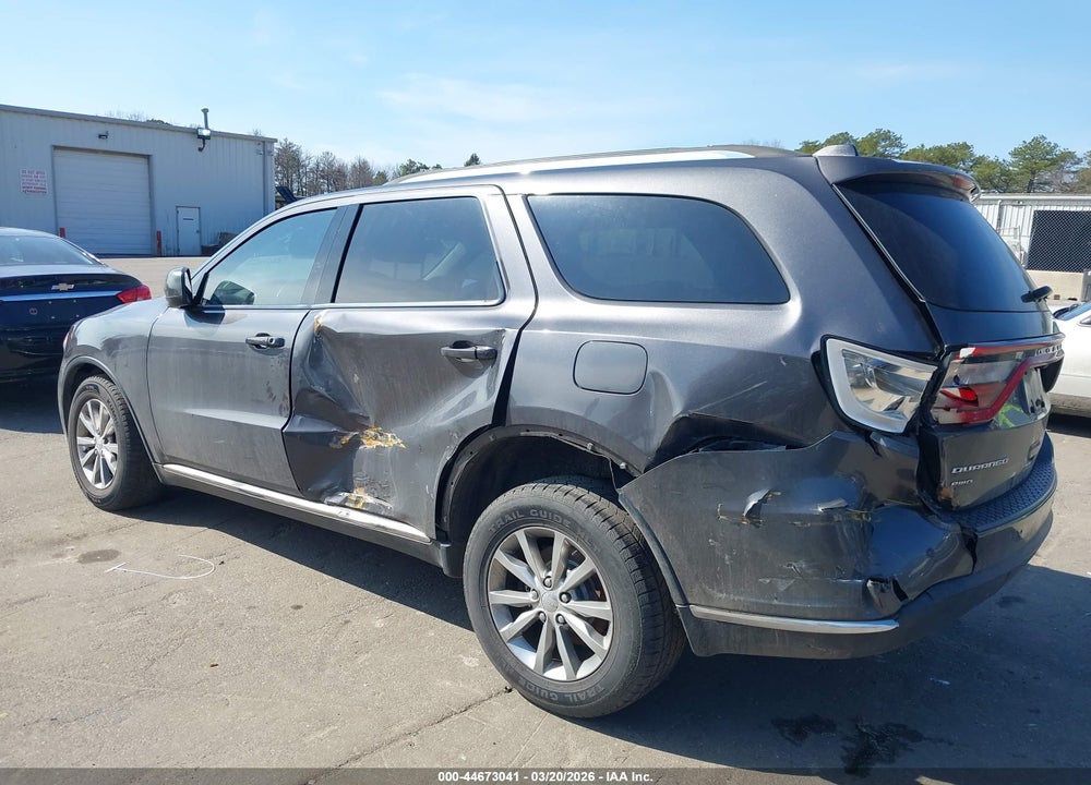 2017 DODGE DURANGO SXT AWD VIN: 1C4RDJAG0HC961138