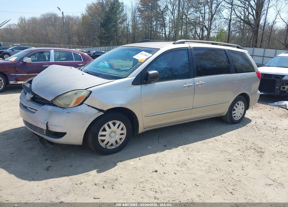 2004 TOYOTA SIENNA LE VIN: 5TDZA23C34S059195