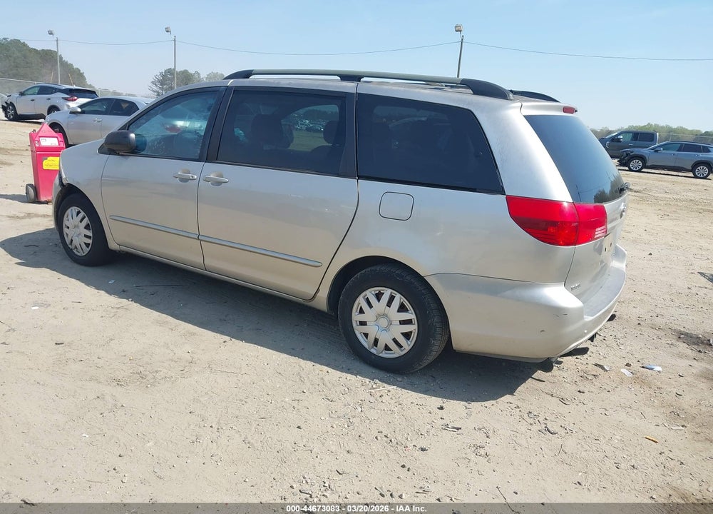 2004 TOYOTA SIENNA LE VIN: 5TDZA23C34S059195