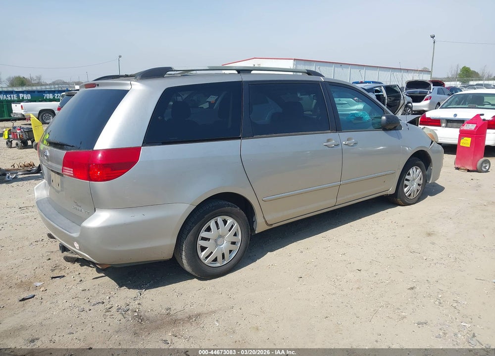 2004 TOYOTA SIENNA LE VIN: 5TDZA23C34S059195