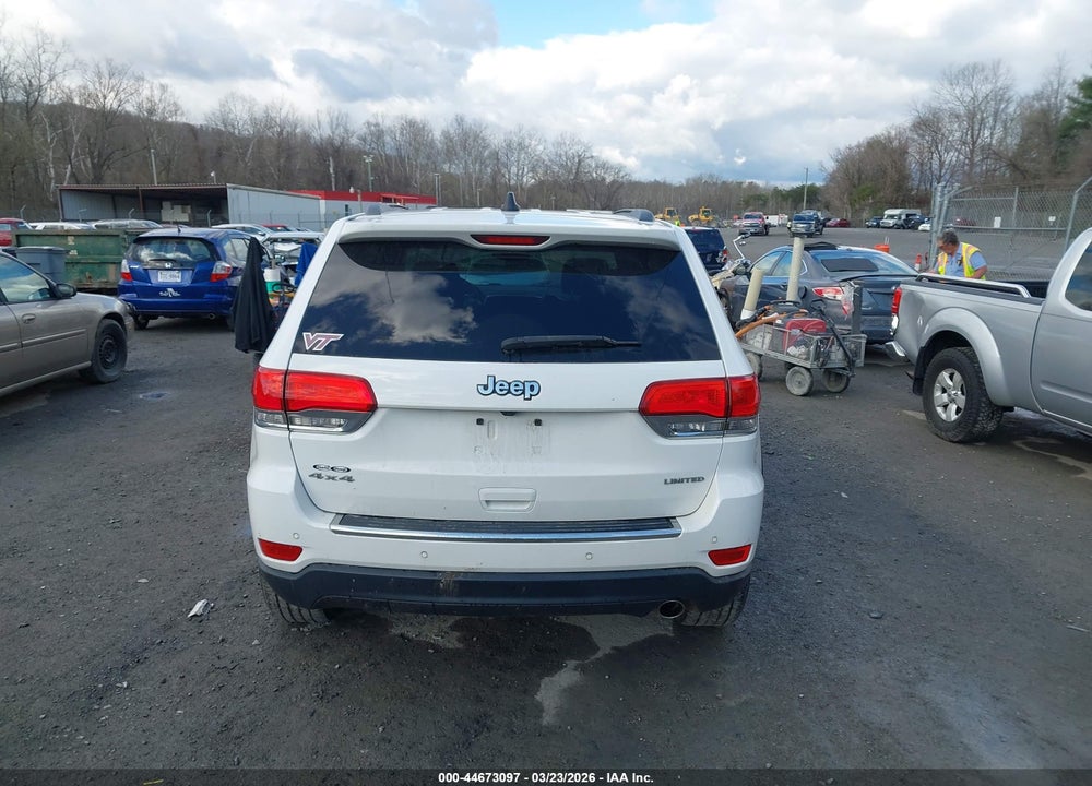 2017 JEEP GRAND CHEROKEE LIMITED 4X4 VIN: 1C4RJFBG4HC844828
