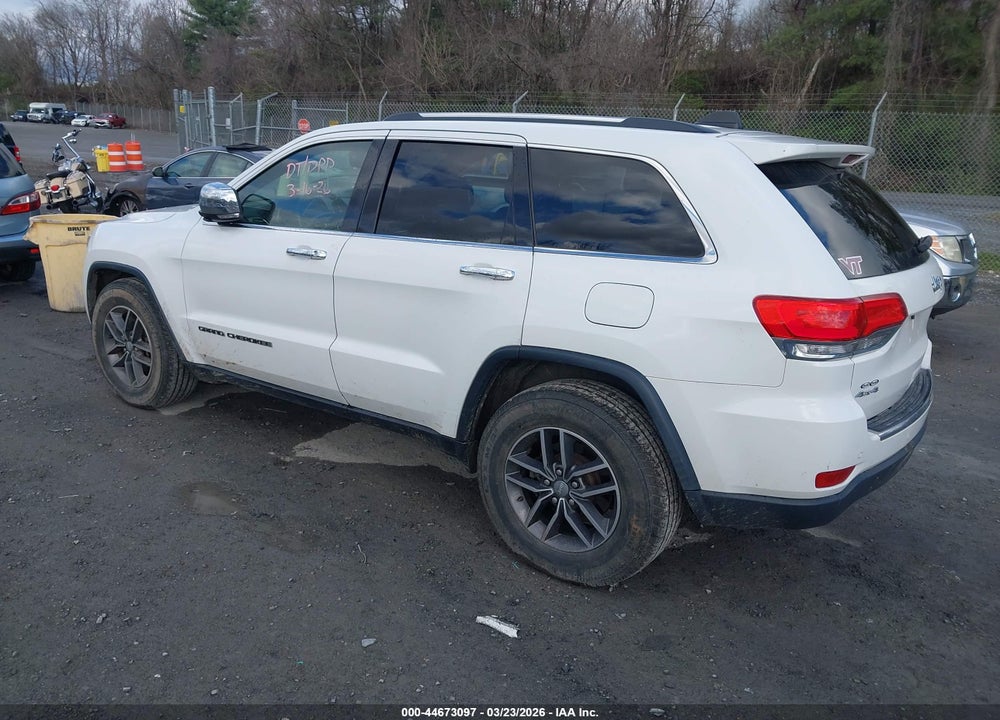 2017 JEEP GRAND CHEROKEE LIMITED 4X4 VIN: 1C4RJFBG4HC844828