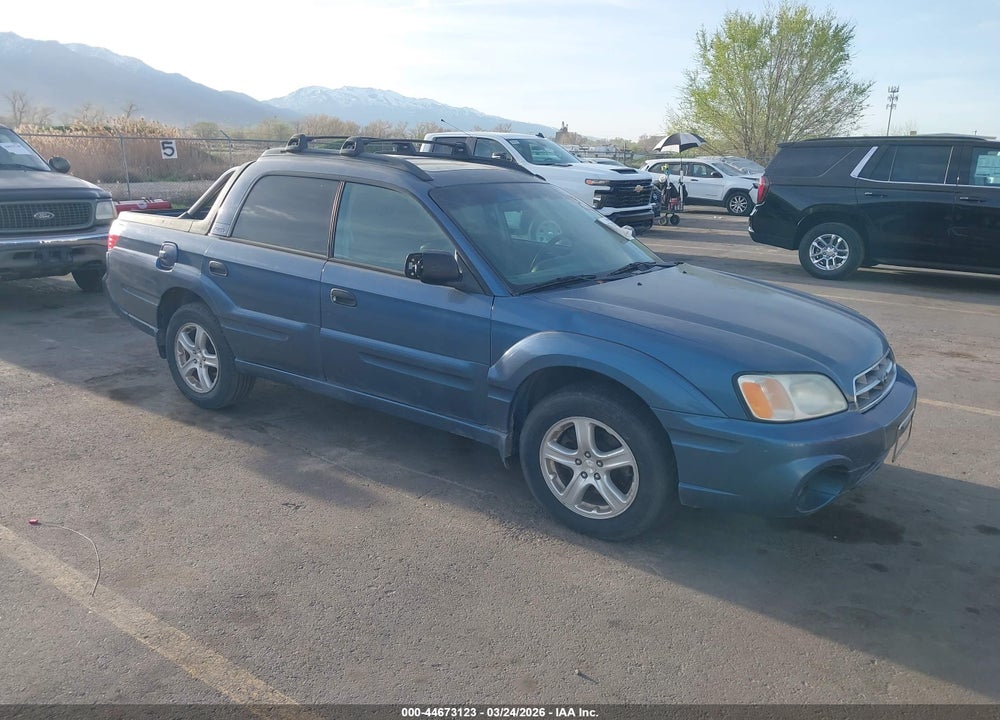 2006 SUBARU BAJA SPORT VIN: 4S4BT62C066106587