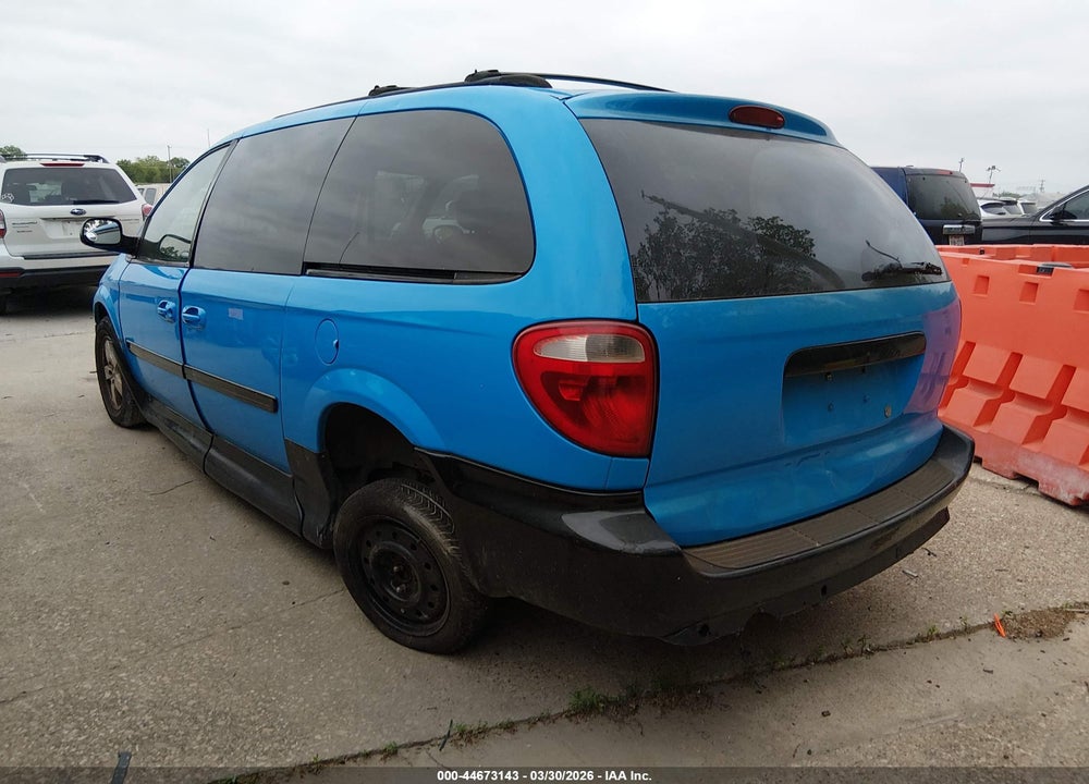 2006 DODGE GRAND CARAVAN SXT VIN: 2D8GP44L26R889048