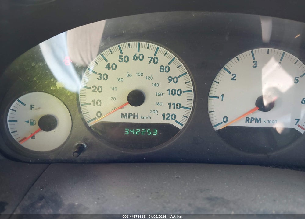 2006 DODGE GRAND CARAVAN SXT VIN: 2D8GP44L26R889048