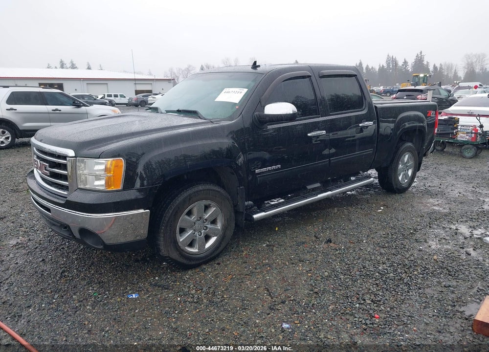 2013 GMC SIERRA 1500 SLE VIN: 3GTP2VE79DG310077