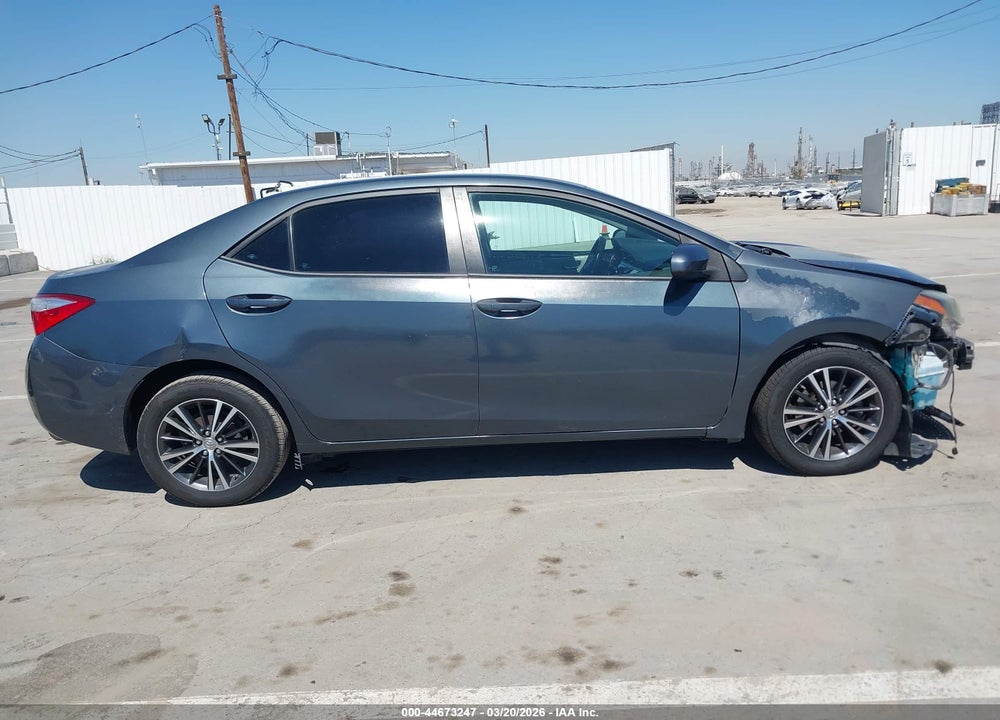 2015 TOYOTA COROLLA LE PLUS VIN: 5YFBURHE4FP330417
