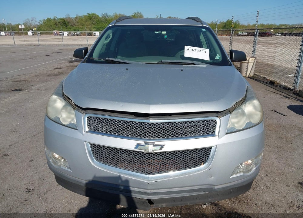 2011 CHEVROLET TRAVERSE LS VIN: 1GNKREEDXBJ193284