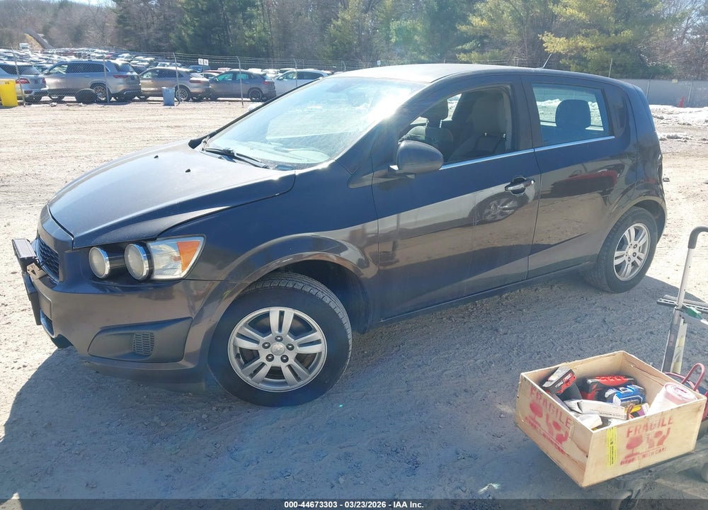 2014 CHEVROLET SONIC LT AUTO VIN: 1G1JC6SH7E4219077
