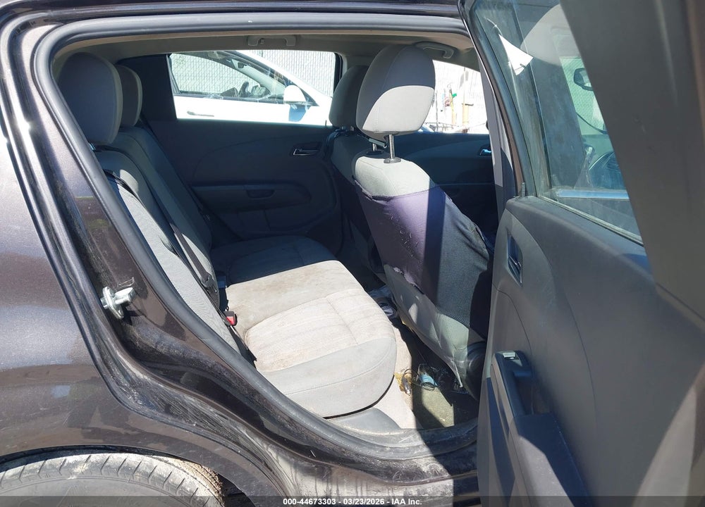 2014 CHEVROLET SONIC LT AUTO VIN: 1G1JC6SH7E4219077