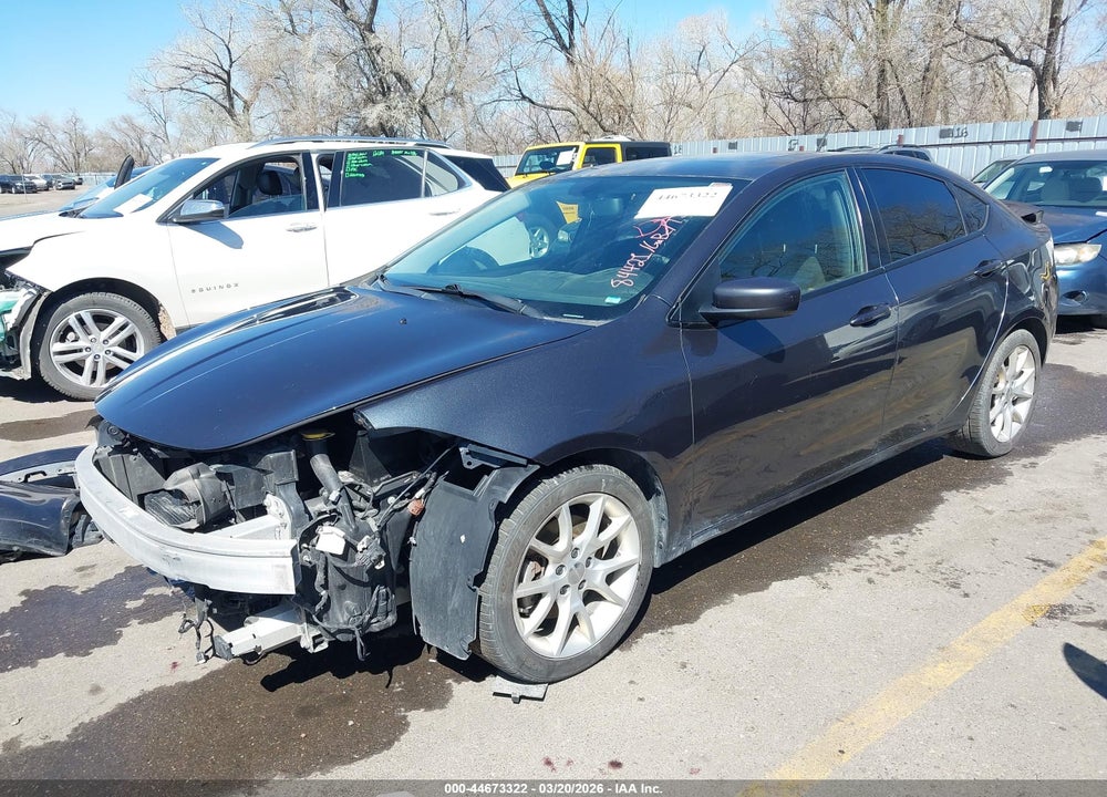 2013 DODGE DART SXT VIN: 1C3CDFBHXDD150644