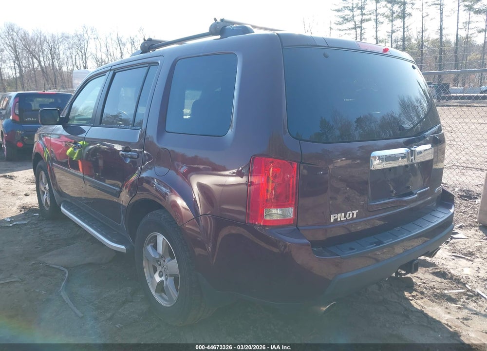 2009 HONDA PILOT EX-L VIN: 5FNYF48569B021619