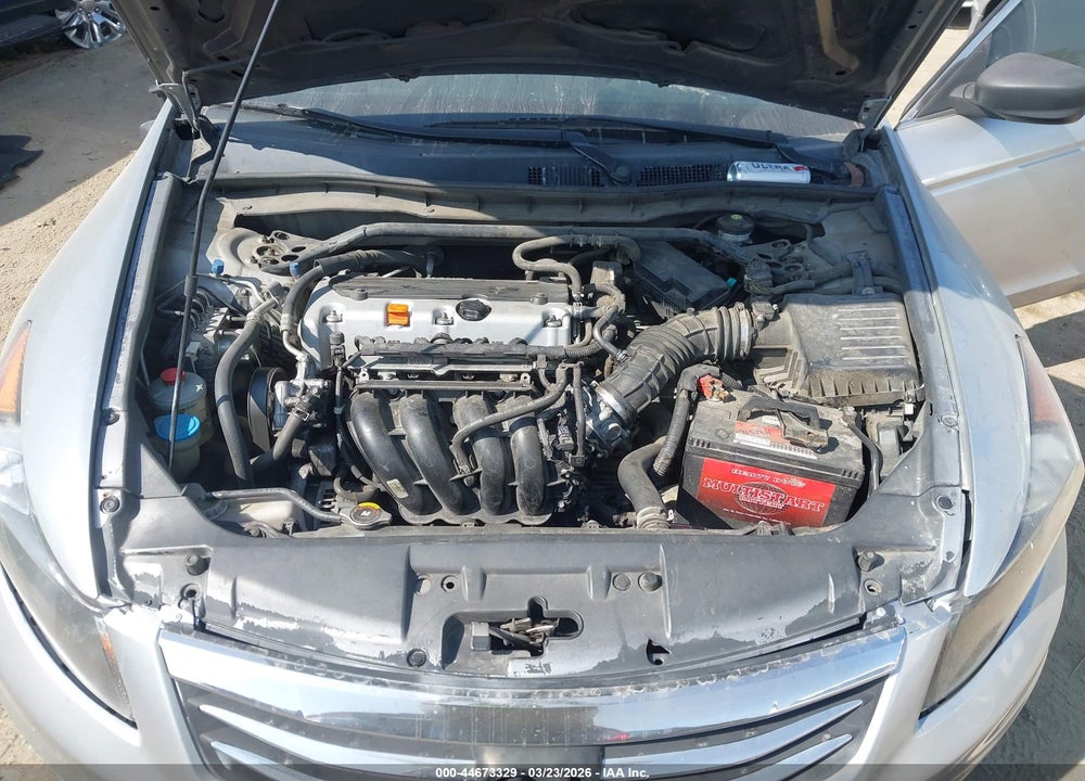 2012 HONDA ACCORD 2.4 EX VIN: 1HGCP2F73CA063537