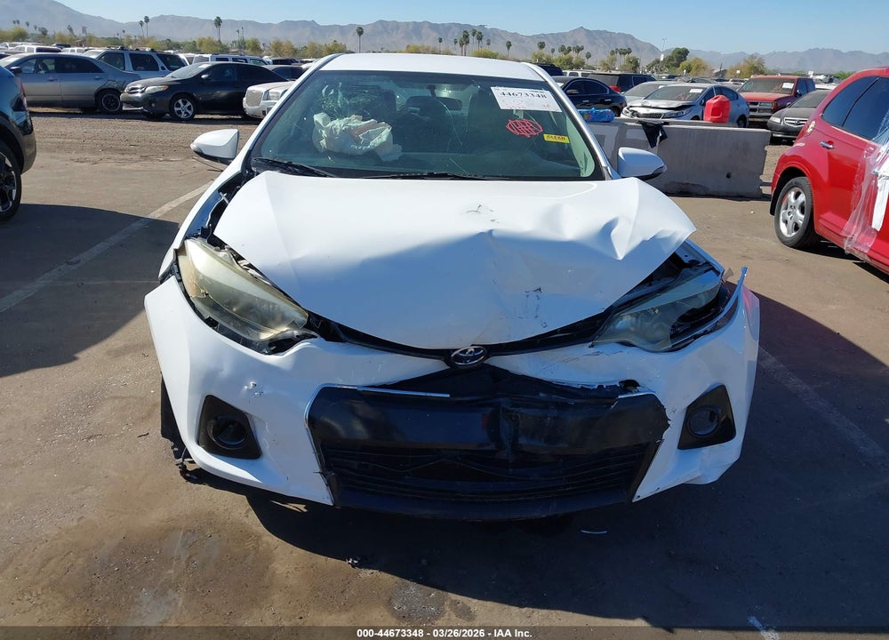 2016 TOYOTA COROLLA S PLUS VIN: 2T1BURHE5GC711291