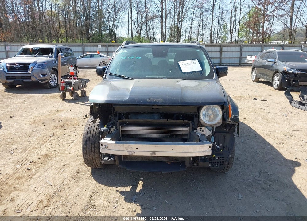 2017 JEEP RENEGADE ALTITUDE 4X4 VIN: ZACCJBBB8HPG45957