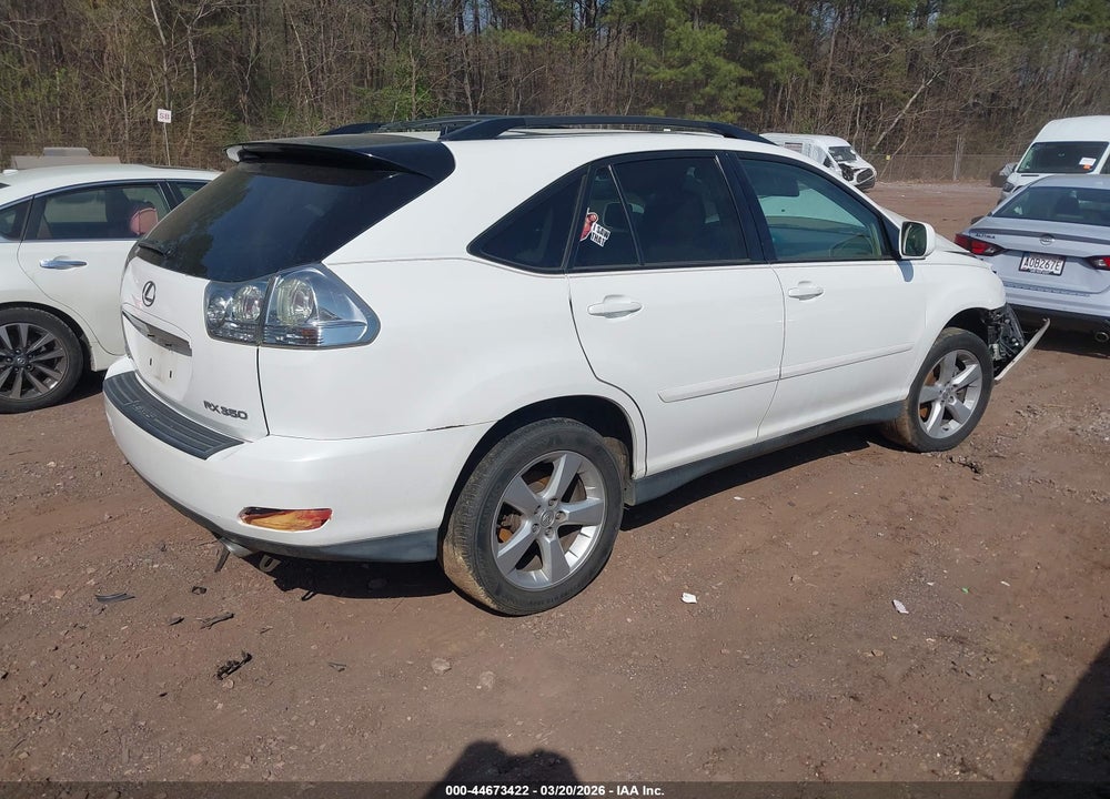 2007 LEXUS RX 350 VIN: 2T2GK31U07C004928